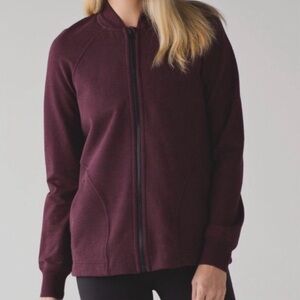Lululemon Pleat to Street Bomber Jacket
